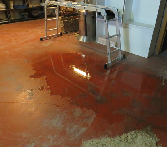 puddle of water